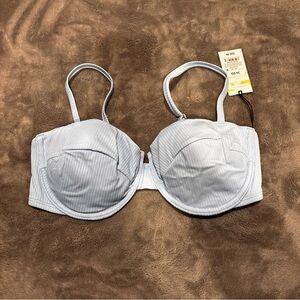 Shade & Shore Light Blue Bikini Top